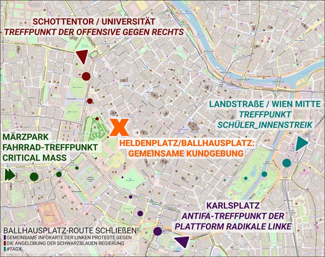 Protestrouten Tag X